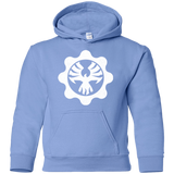 Sweatshirts Carolina Blue / YS Gears of War 4 Cog Emblem Youth Hoodie