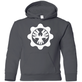 Sweatshirts Charcoal / YS Gears of War 4 Cog Emblem Youth Hoodie