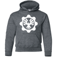Sweatshirts Dark Heather / YS Gears of War 4 Cog Emblem Youth Hoodie