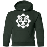 Sweatshirts Forest Green / YS Gears of War 4 Cog Emblem Youth Hoodie