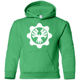 Sweatshirts Irish Green / YS Gears of War 4 Cog Emblem Youth Hoodie