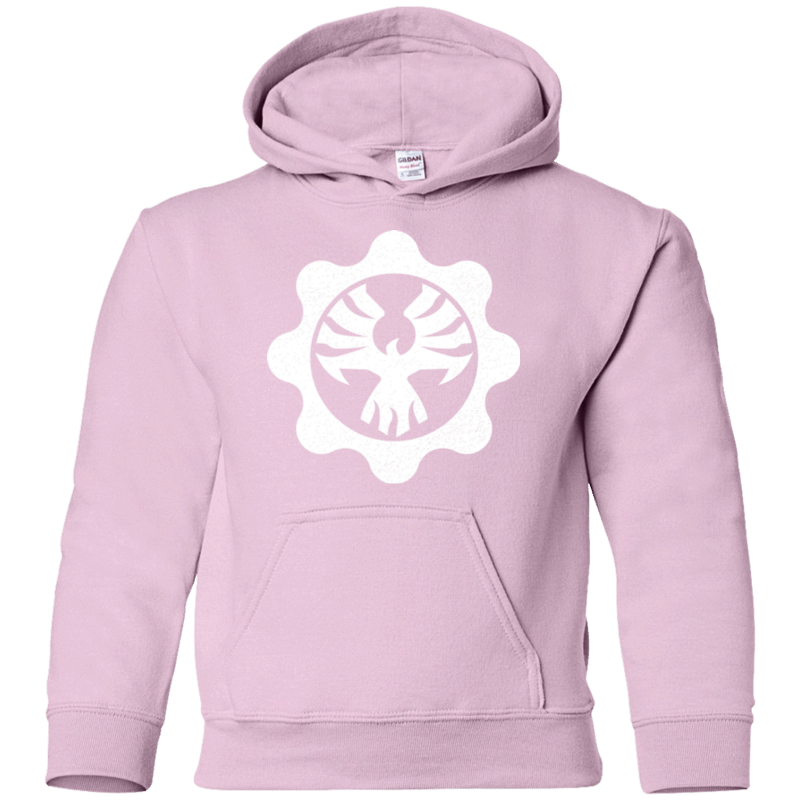 Sweatshirts Light Pink / YS Gears of War 4 Cog Emblem Youth Hoodie