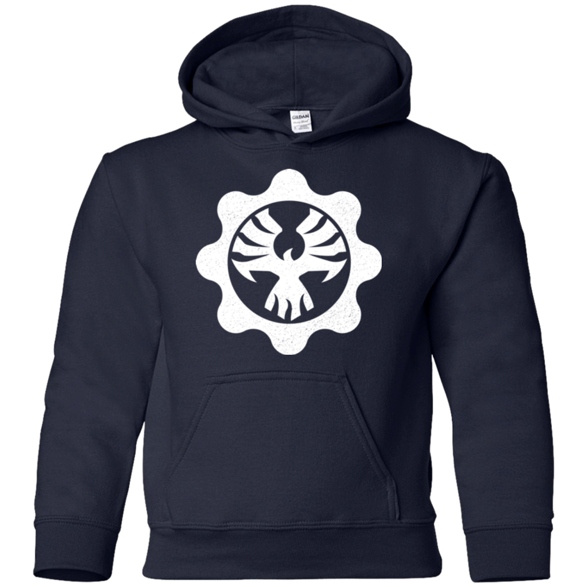 Sweatshirts Navy / YS Gears of War 4 Cog Emblem Youth Hoodie
