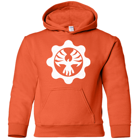 Sweatshirts Orange / YS Gears of War 4 Cog Emblem Youth Hoodie