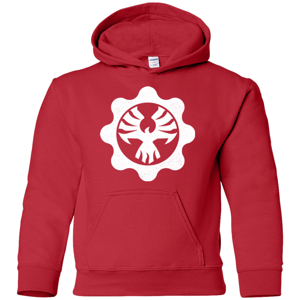 Sweatshirts Red / YS Gears of War 4 Cog Emblem Youth Hoodie