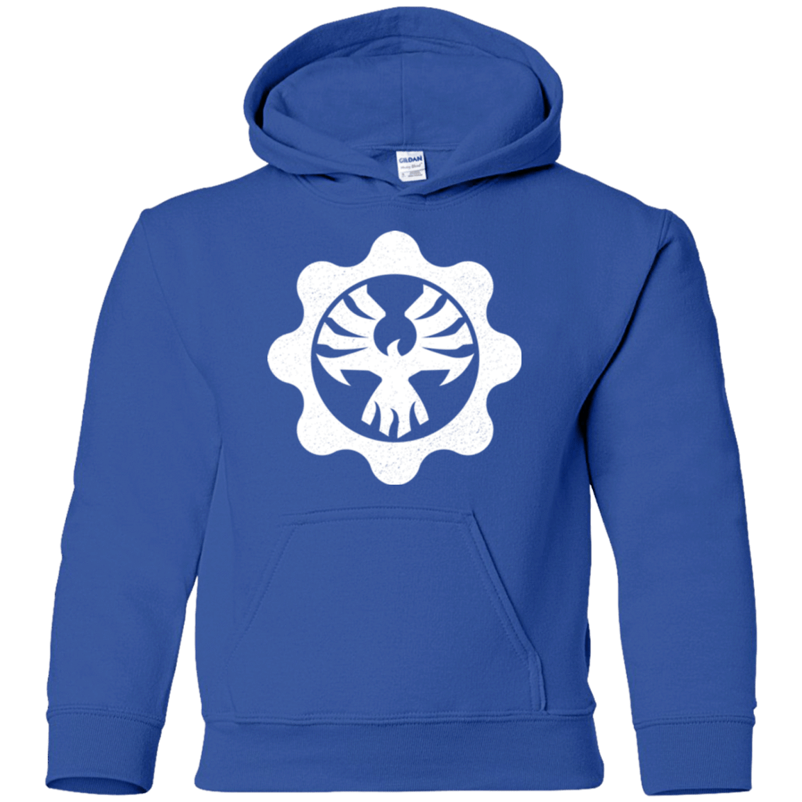 Sweatshirts Royal / YS Gears of War 4 Cog Emblem Youth Hoodie