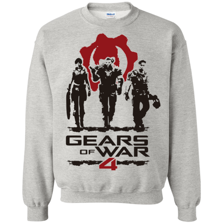 Sweatshirts Ash / Small Gears Of War 4 White Crewneck Sweatshirt