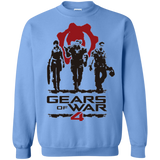 Sweatshirts Carolina Blue / Small Gears Of War 4 White Crewneck Sweatshirt