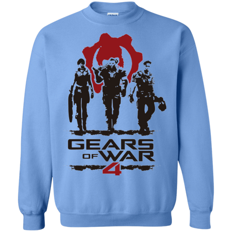 Sweatshirts Carolina Blue / Small Gears Of War 4 White Crewneck Sweatshirt