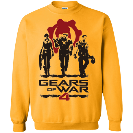 Sweatshirts Gold / Small Gears Of War 4 White Crewneck Sweatshirt