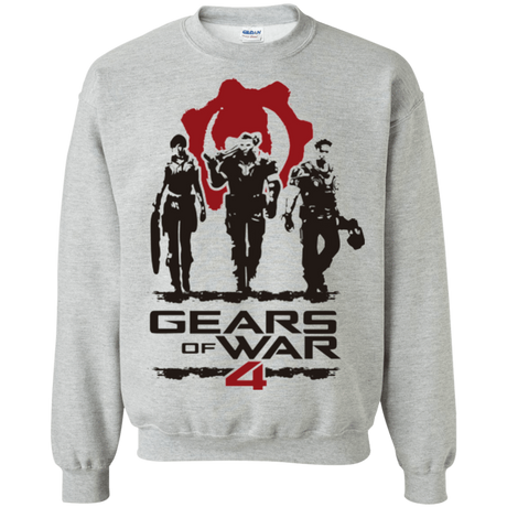 Sweatshirts Sport Grey / Small Gears Of War 4 White Crewneck Sweatshirt