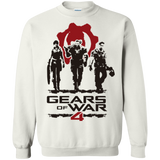 Sweatshirts White / Small Gears Of War 4 White Crewneck Sweatshirt