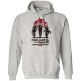 Sweatshirts Ash / Small Gears Of War 4 White Pullover Hoodie