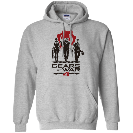 Sweatshirts Sport Grey / Small Gears Of War 4 White Pullover Hoodie