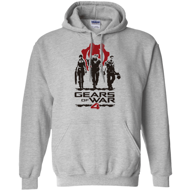 Sweatshirts Sport Grey / Small Gears Of War 4 White Pullover Hoodie