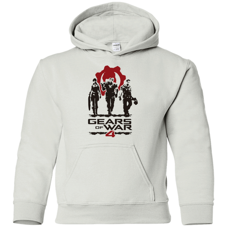 Sweatshirts White / YS Gears Of War 4 White Youth Hoodie
