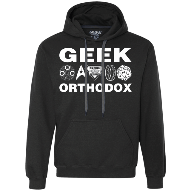 Sweatshirts Black / S Geek Orthodox Premium Fleece Hoodie