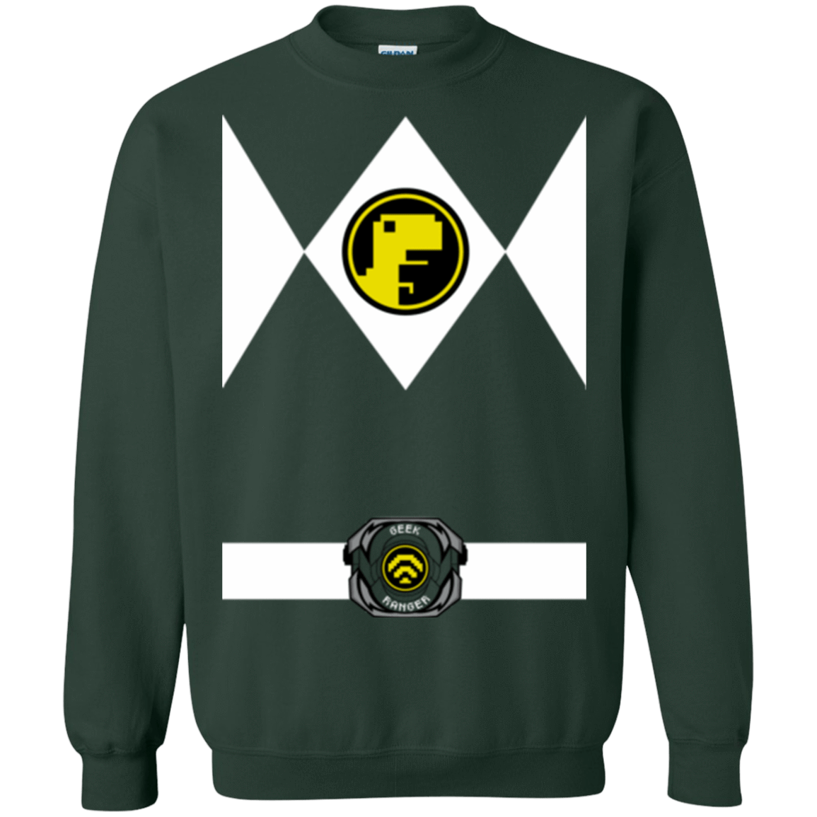 Sweatshirts Forest Green / Small Geek Ranger Crewneck Sweatshirt