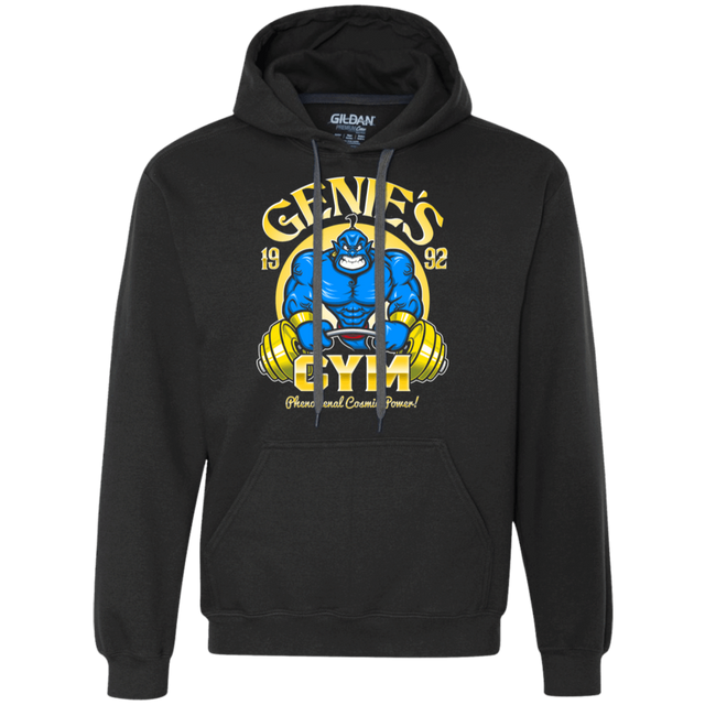 Sweatshirts Black / S Genies Gym Premium Fleece Hoodie