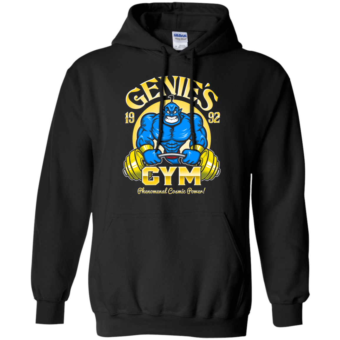 Sweatshirts Black / S Genies Gym Pullover Hoodie