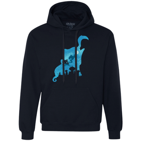 Sweatshirts Navy / S Genius Portrait Premium Fleece Hoodie