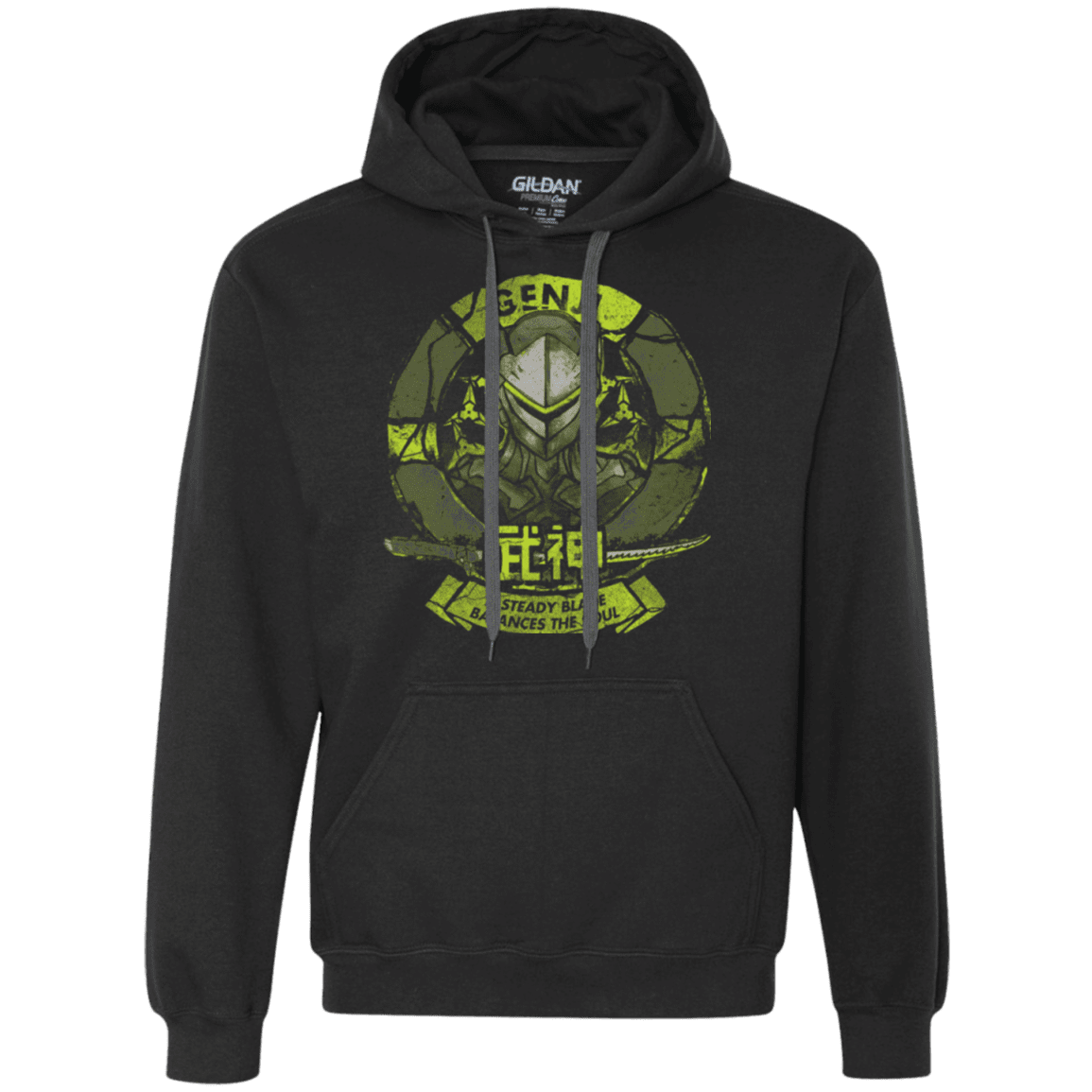 Sweatshirts Black / Small Genji Blade Premium Fleece Hoodie