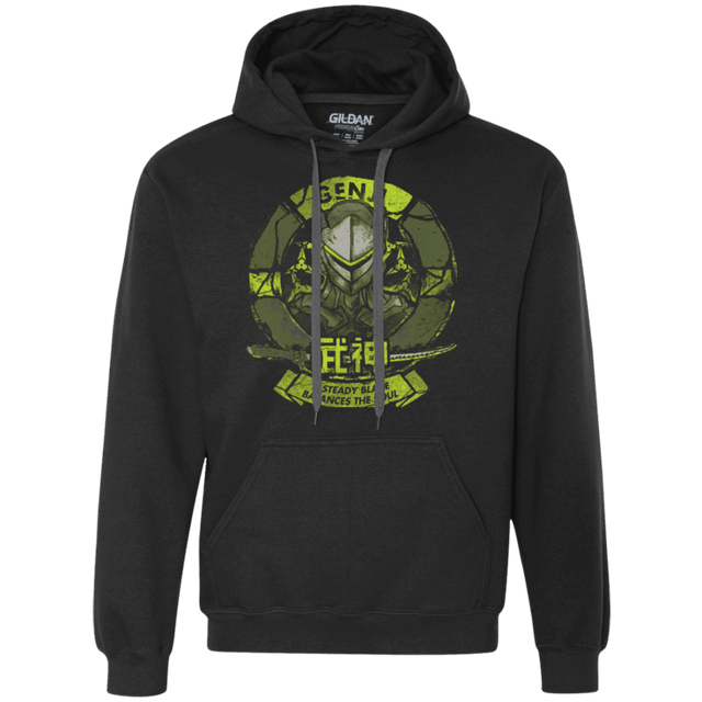 Sweatshirts Black / Small Genji Blade Premium Fleece Hoodie