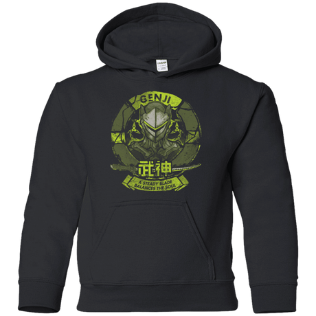 Sweatshirts Black / YS Genji Blade Youth Hoodie