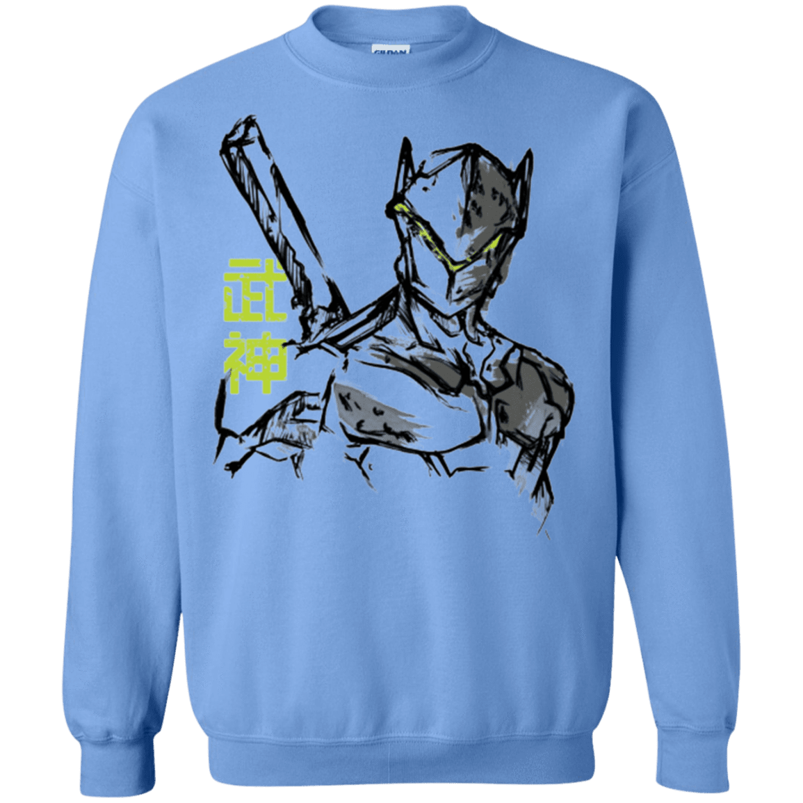 Sweatshirts Carolina Blue / Small Genji Crewneck Sweatshirt