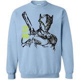 Sweatshirts Light Blue / Small Genji Crewneck Sweatshirt