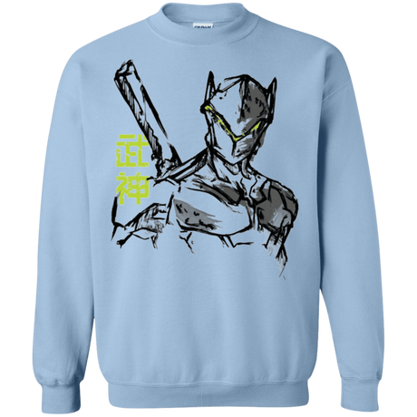 Sweatshirts Light Blue / Small Genji Crewneck Sweatshirt