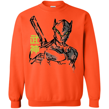 Sweatshirts Orange / Small Genji Crewneck Sweatshirt