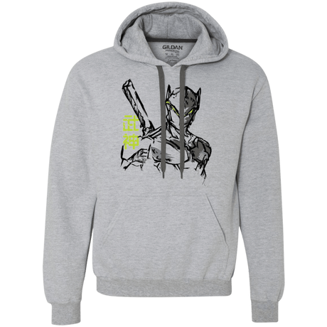 Sweatshirts Sport Grey / Small Genji Premium Fleece Hoodie