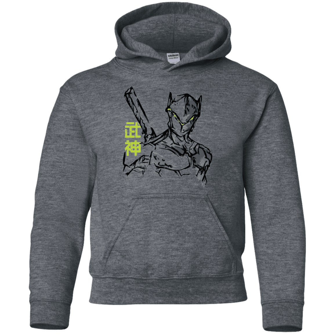 Sweatshirts Dark Heather / YS Genji Youth Hoodie