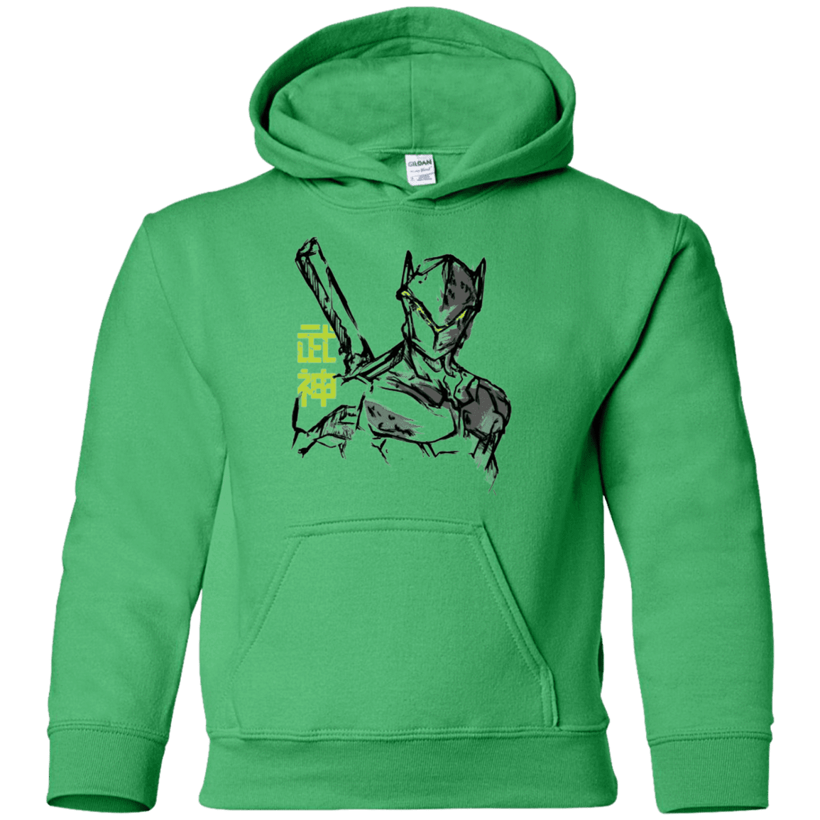 Sweatshirts Irish Green / YS Genji Youth Hoodie