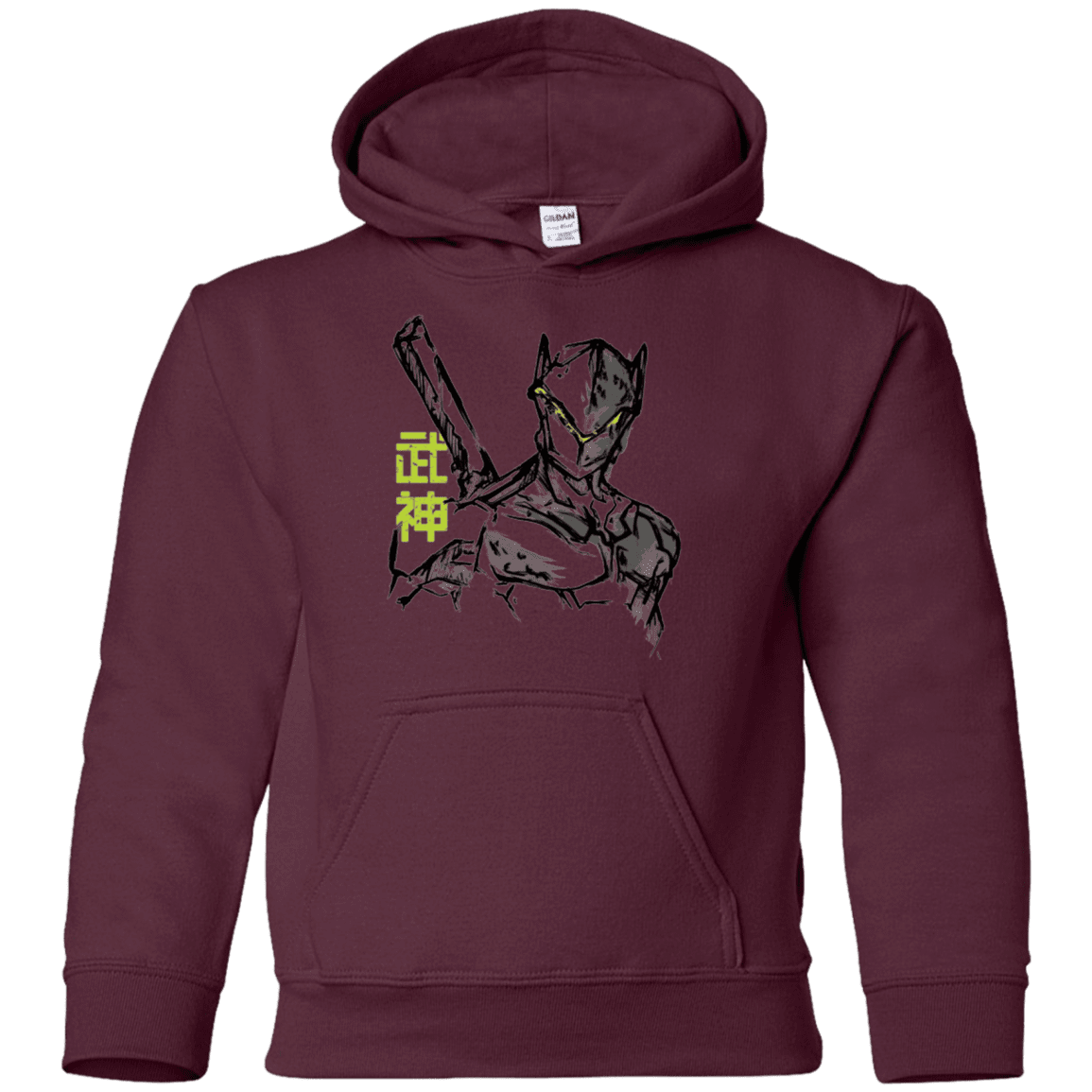 Sweatshirts Maroon / YS Genji Youth Hoodie