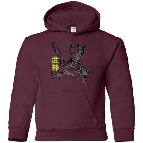 Sweatshirts Maroon / YS Genji Youth Hoodie