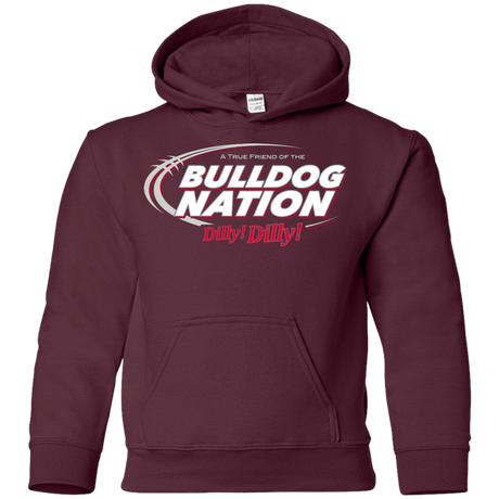 Sweatshirts Maroon / YS Georgia Dilly Dilly Youth Hoodie