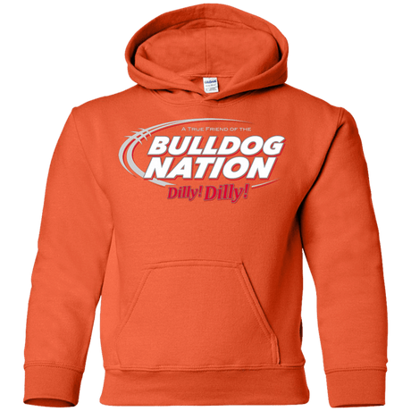 Sweatshirts Orange / YS Georgia Dilly Dilly Youth Hoodie