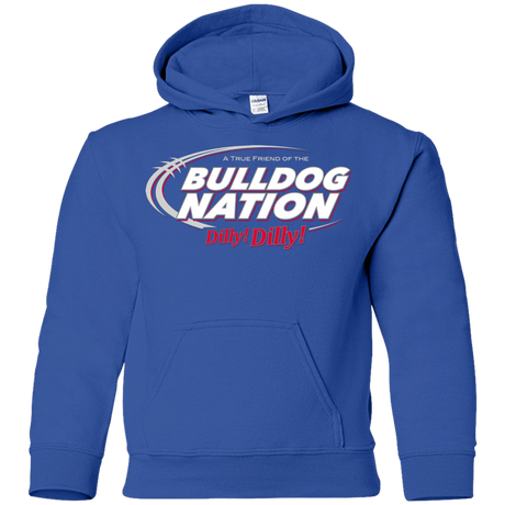 Sweatshirts Royal / YS Georgia Dilly Dilly Youth Hoodie