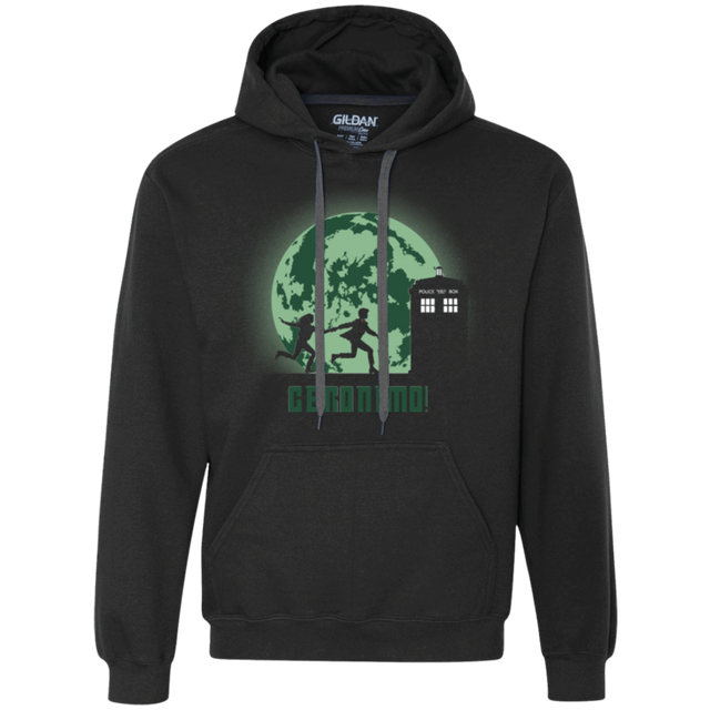 Sweatshirts Black / Small Geronimo! Premium Fleece Hoodie