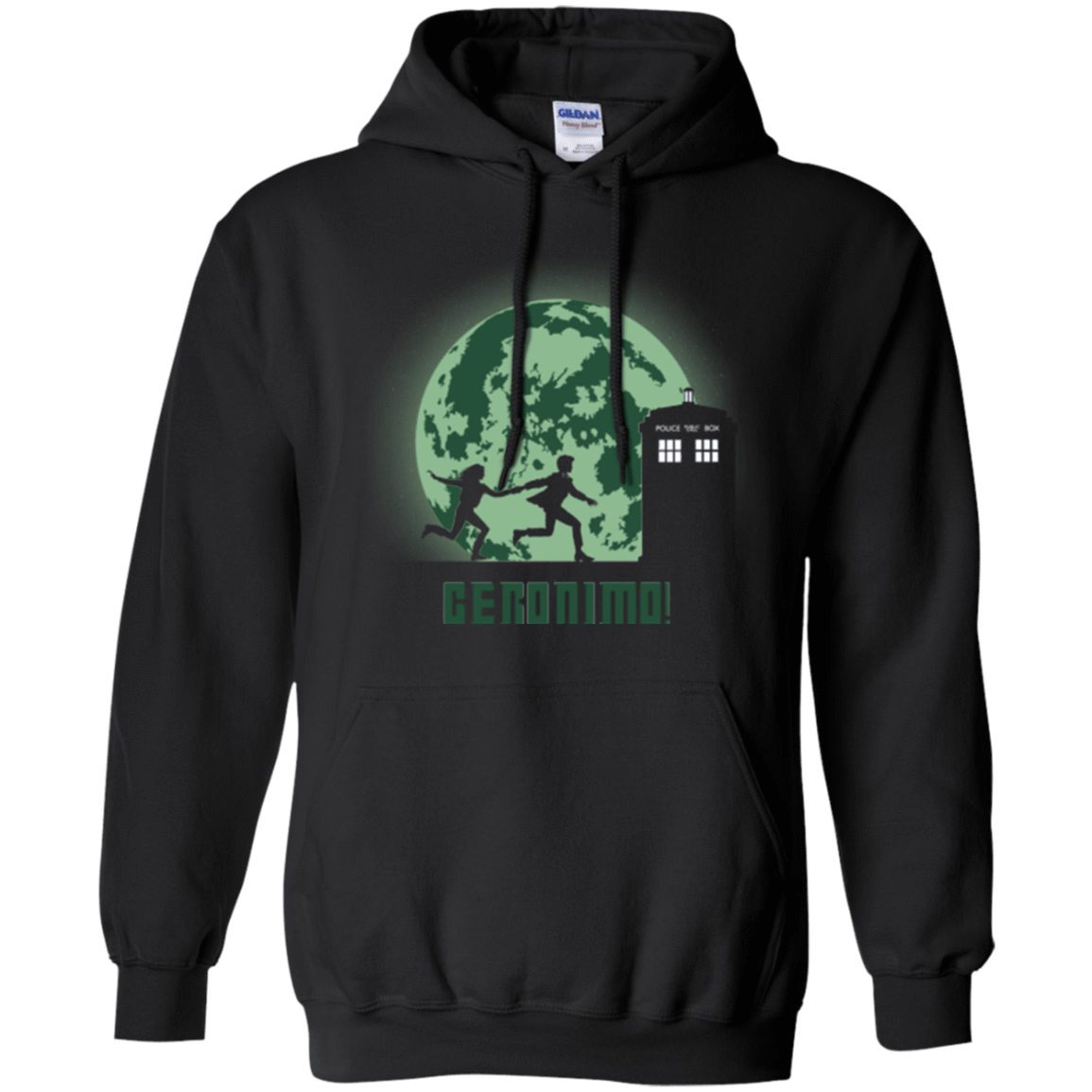 Sweatshirts Black / Small Geronimo! Pullover Hoodie