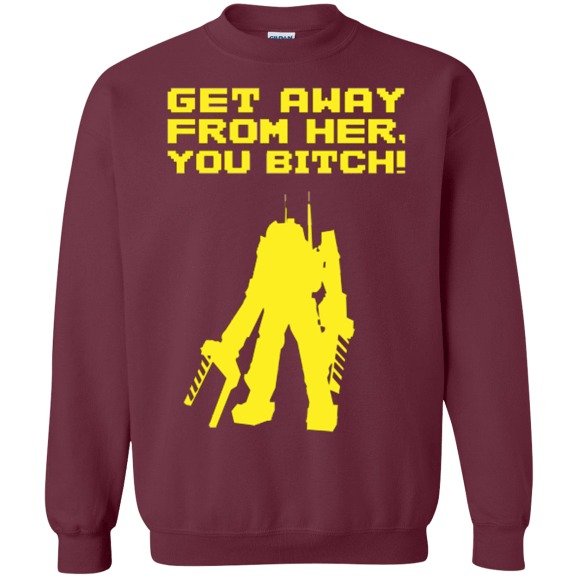 Sweatshirts Maroon / Small Get Away Crewneck Sweatshirt