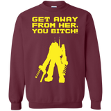 Sweatshirts Maroon / Small Get Away Crewneck Sweatshirt
