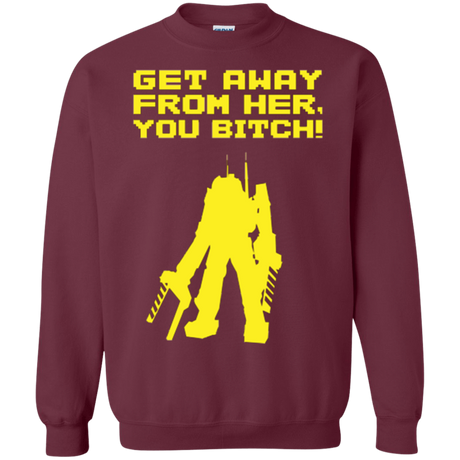 Sweatshirts Maroon / Small Get Away Crewneck Sweatshirt