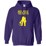 Sweatshirts Purple / Small Get Away Pullover Hoodie