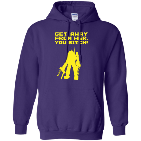 Sweatshirts Purple / Small Get Away Pullover Hoodie