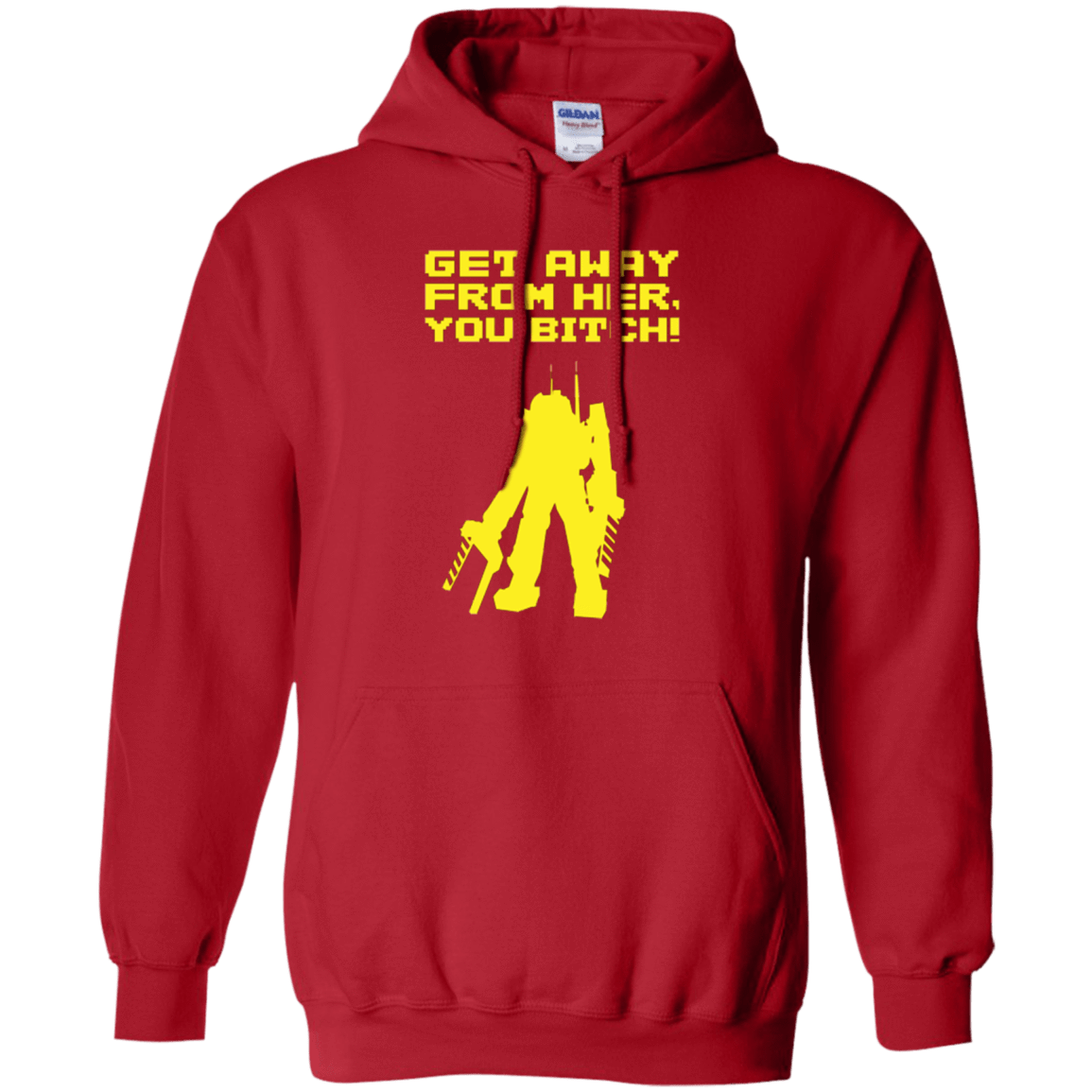 Sweatshirts Red / Small Get Away Pullover Hoodie