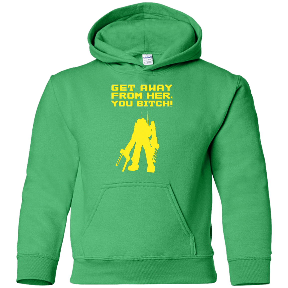 Sweatshirts Irish Green / YS Get Away Youth Hoodie