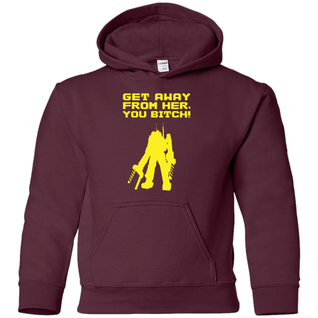 Sweatshirts Maroon / YS Get Away Youth Hoodie
